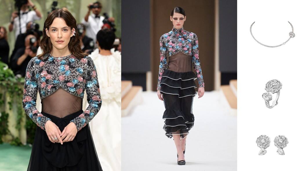 香奈兒品牌形象大使等出席2024紐約大都會藝術(shù)博物館時裝學(xué)院慈善舞會