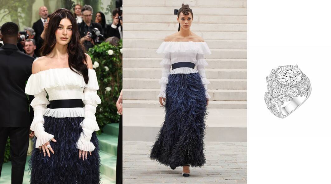 香奈兒品牌形象大使等出席2024紐約大都會藝術(shù)博物館時裝學(xué)院慈善舞會