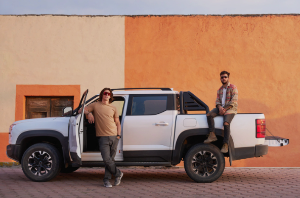 品牌首款新能源皮卡！比亞迪SHARS官圖發(fā)布：5月14日墨西哥首發(fā)