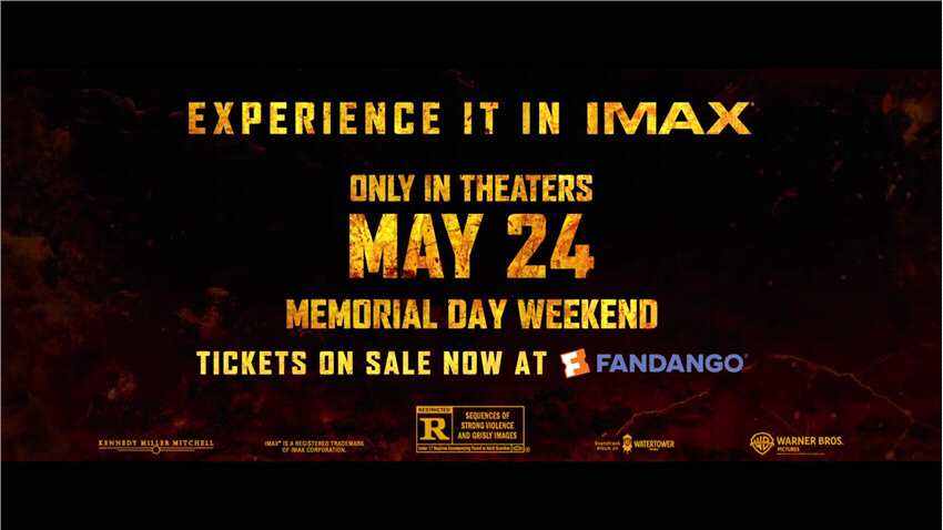 《瘋狂麥克斯:狂暴女神》全新預(yù)告 5月24日上映