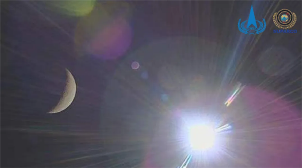 中國向巴基斯坦交接嫦娥六號任務巴基斯坦立方星數(shù)據(jù)：首幅圖像為太陽