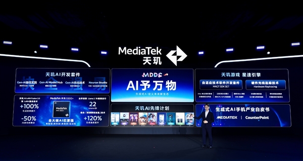 生成式AI手機時代 聯(lián)發(fā)科天璣變了！振臂一呼引領(lǐng)行業(yè)變革