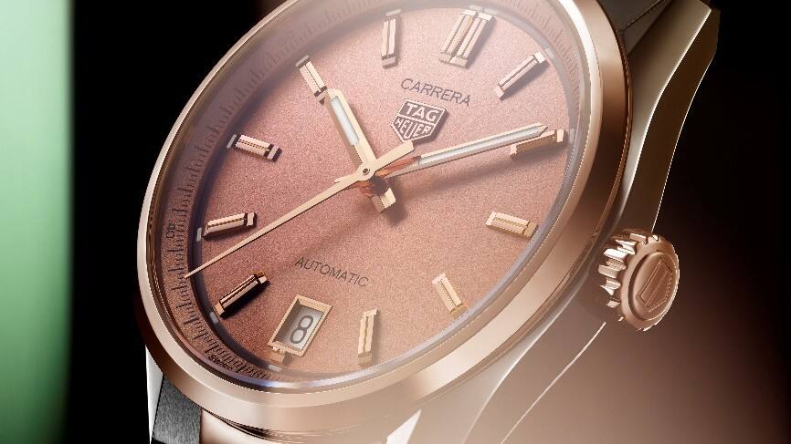 TAG HEUER泰格豪雅卡萊拉系列日歷型腕表全新珍美表款獻(xiàn)禮母親節(jié)