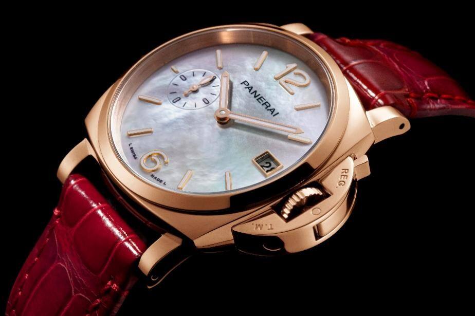 沛納海Luminor Due廬米諾杜爾系列38毫米自動上鏈紅金腕表，腕間甄選，禮贊母愛