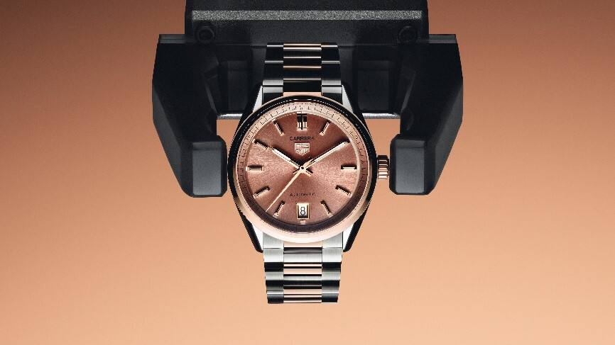 TAG HEUER泰格豪雅卡萊拉系列日歷型腕表全新珍美表款獻(xiàn)禮母親節(jié)