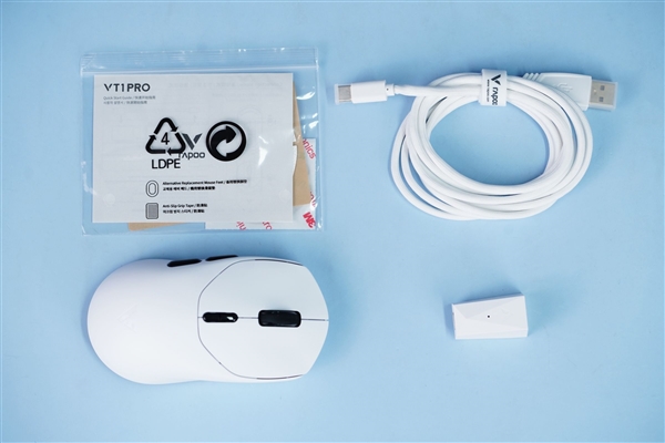 原相3398傳感器、180小時(shí)續(xù)航 雷柏VT1 PRO鼠標(biāo)圖賞