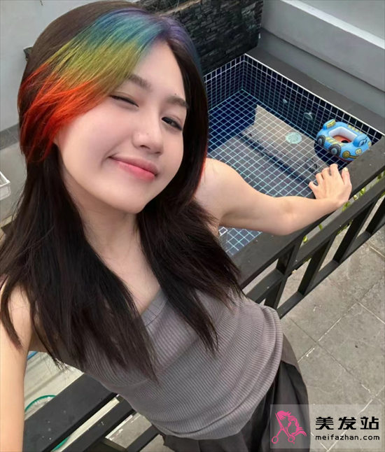 夏季必備彩虹色挑染 美麗時尚不挑人