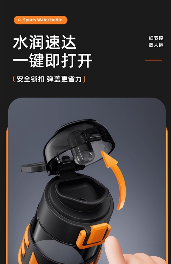 夏天就要多喝水！尚泰運(yùn)動(dòng)水杯大促：進(jìn)口Tritan材質(zhì)到手14.9元