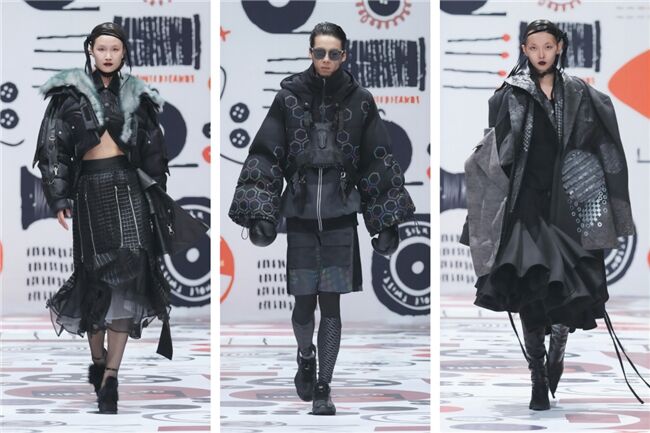 江西服裝學(xué)院2024服裝設(shè)計(jì)畢業(yè)作品亮相中國國際大學(xué)生時(shí)裝周