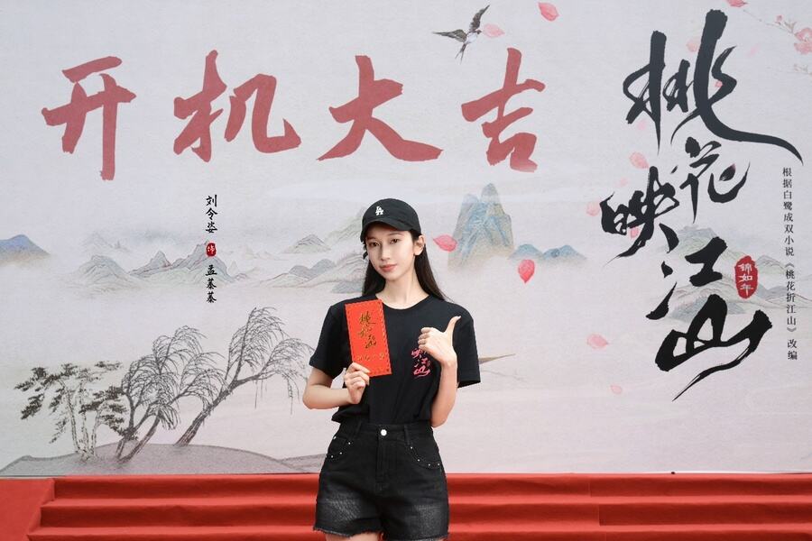 《桃花映江山》正式開機，劉學義孟子義攜手演繹權(quán)謀愛戀