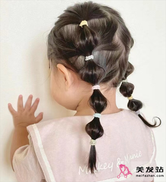 兒童個(gè)性泡泡辮 經(jīng)典清爽巨可愛