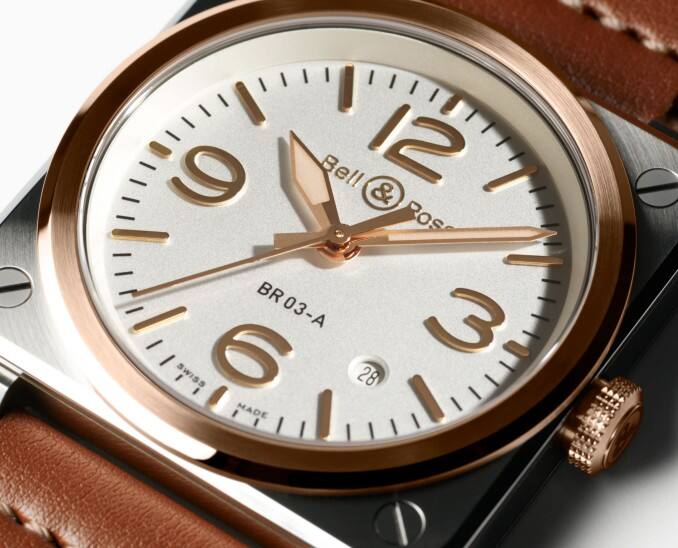 柏萊士推出新款BR 03 White Steel&Gold 柏萊士推出新款BR 03 White Steel&Gold