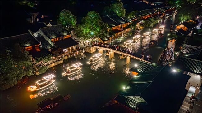 龍舟花燈船、非遺游園會、限定五黃宴……烏鎮(zhèn)景區(qū)端午活動上新