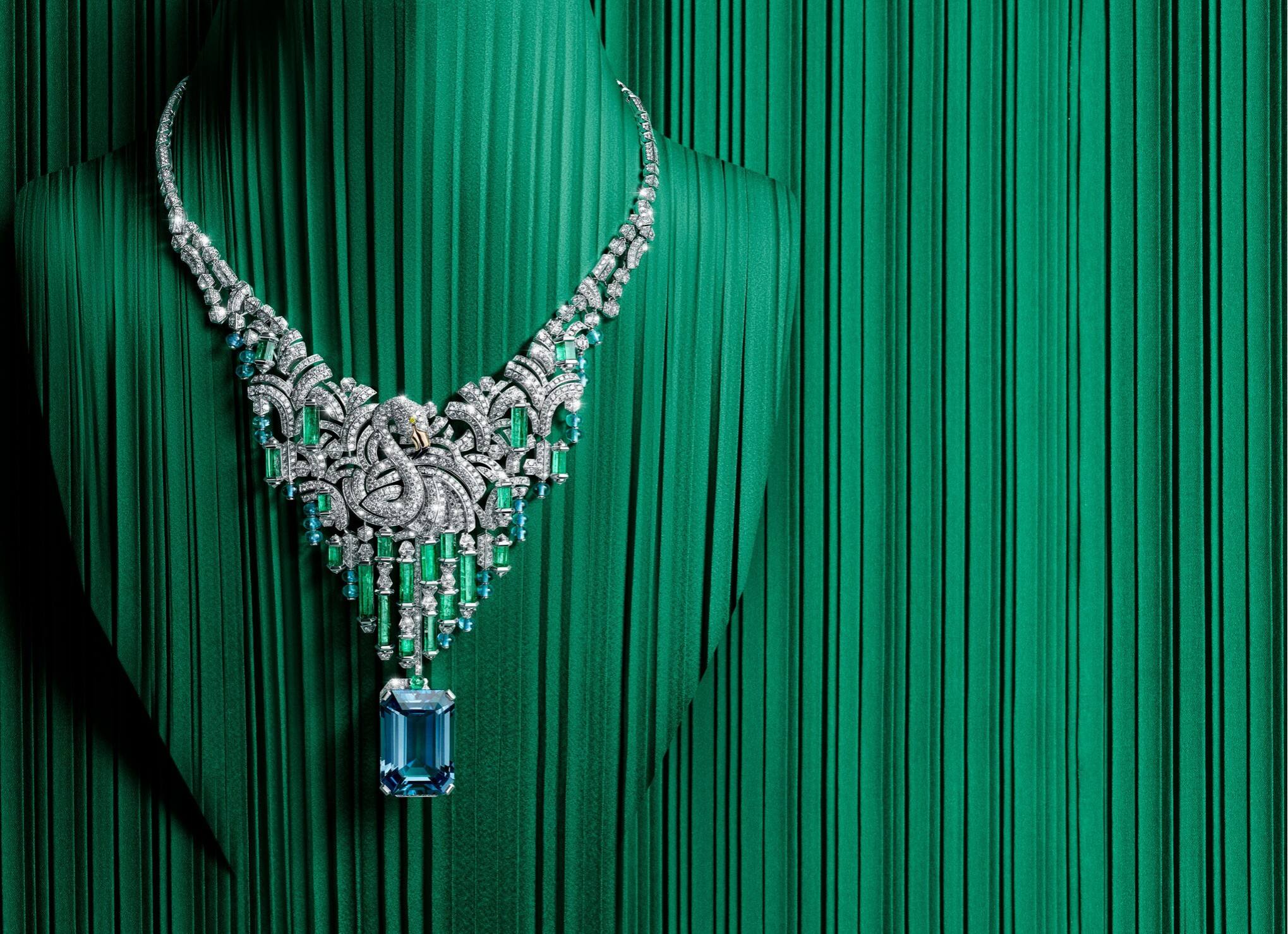 卡地亞全新NATURE SAUVAGE高級珠寶系列