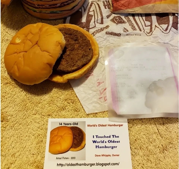 1995年的麥當(dāng)勞漢堡至今不腐！這是吃了什么防腐劑？