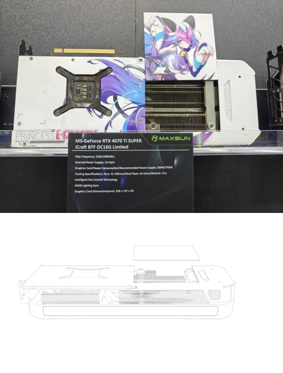 銘瑄推出背靠背主板、全新形態(tài)顯卡 幾乎看不到線材