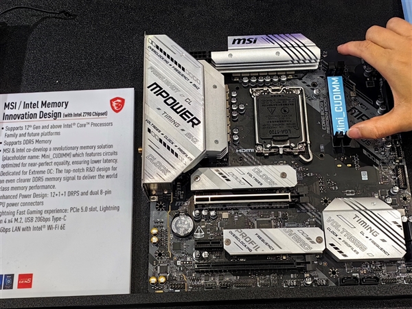 微星主板首秀CAMM2、Mini_CUDIMM兩大革命性內(nèi)存！下代普及四大徒手DIY設(shè)計