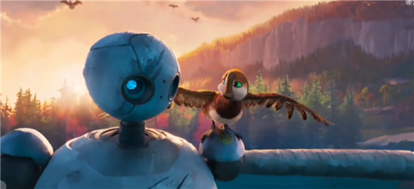 夢(mèng)工場(chǎng)又一力作！電影《荒野機(jī)器人》發(fā)布全新預(yù)告