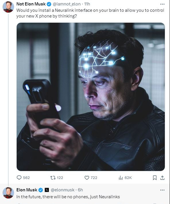 馬斯克預(yù)言：未來將不再有手機 僅有Neuralink