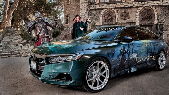 《艾爾登法環(huán)》新COS照欣賞：梅琳娜開上車了！