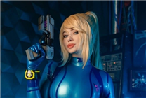 俄妹COS《銀河戰(zhàn)士》薩姆斯：緊身膠衣難掩巨好身材