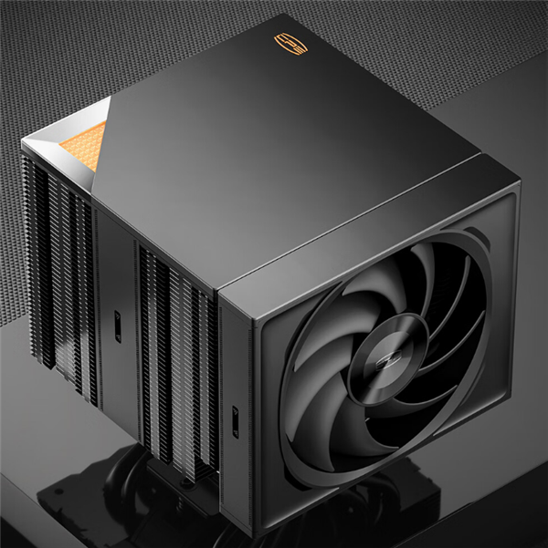 799元 超頻三泰拉巨風RZ820風冷散熱器上架：雙風扇八熱管