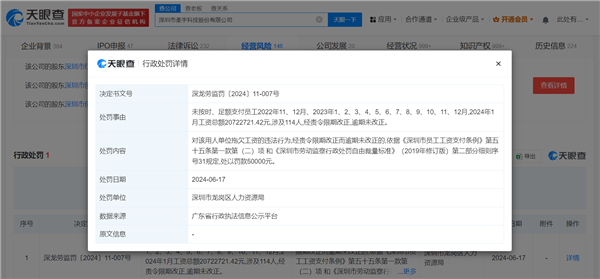 折疊屏手機鼻祖！柔宇科技拖欠2072萬工資被罰5萬元：已拖欠百名員工15個月工資