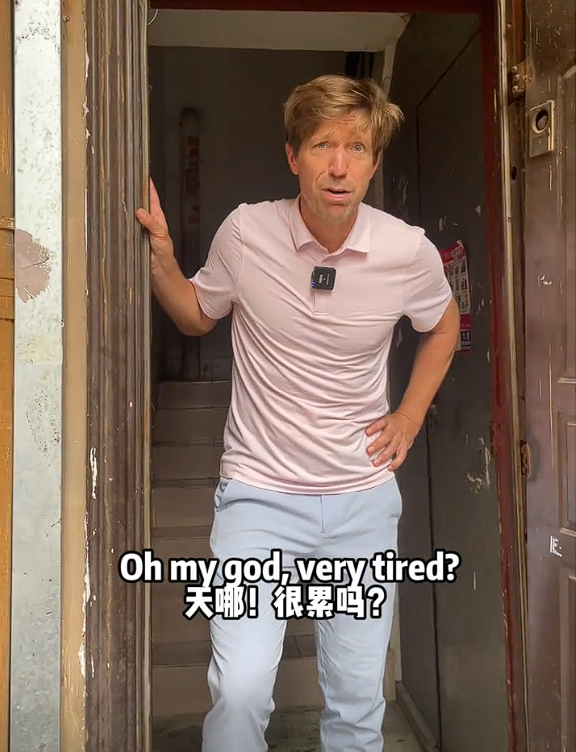 凱迪拉克總裁飛中國(guó)體驗(yàn)送外賣(mài)：助力小哥早日買(mǎi)傲歌