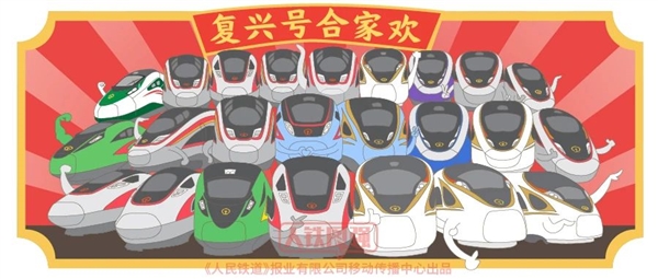 官方公布“復(fù)興號(hào)”動(dòng)車組全家福！23.4億公里、22億人次