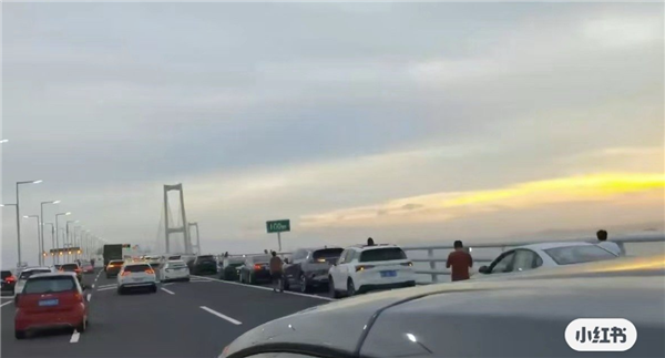 不是仰望U8 深中通道通車后到達首車出現(xiàn)：一臺五菱宏光