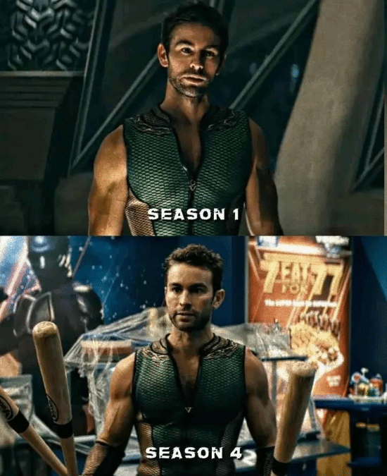 《黑袍糾察隊(duì)》第四季和首季主演對(duì)比：星光、MM變化最大