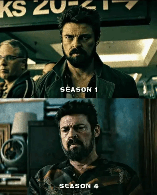 《黑袍糾察隊(duì)》第四季和首季主演對(duì)比：星光、MM變化最大