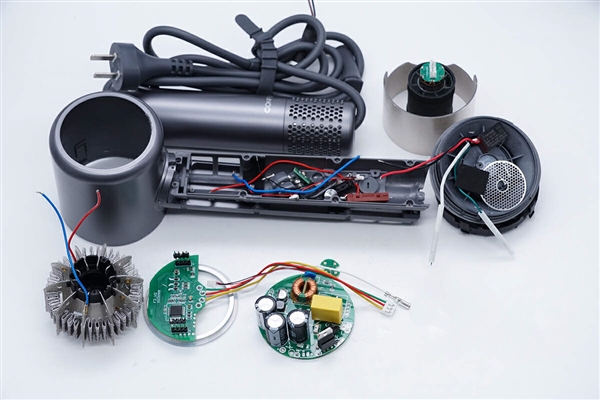 全部采用無刷電機 八款市售電吹風(fēng)拆解匯總