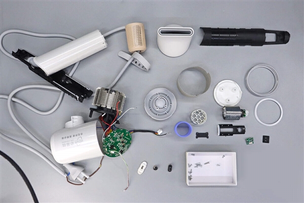 全部采用無刷電機 八款市售電吹風(fēng)拆解匯總