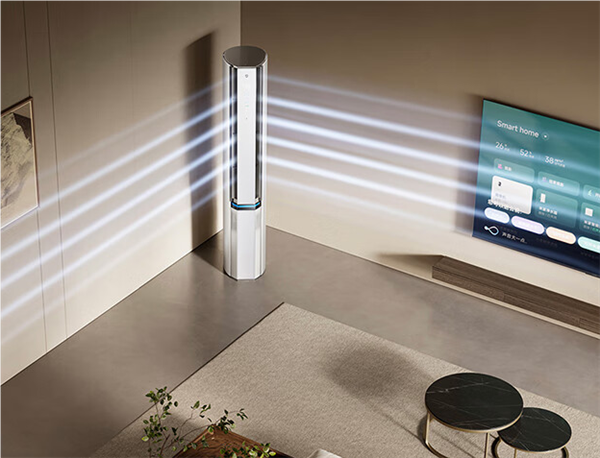 7999元 米家空調(diào)新風(fēng)Pro雙出風(fēng)立式3匹冰晶白上市：四分區(qū)獨(dú)立控風(fēng)