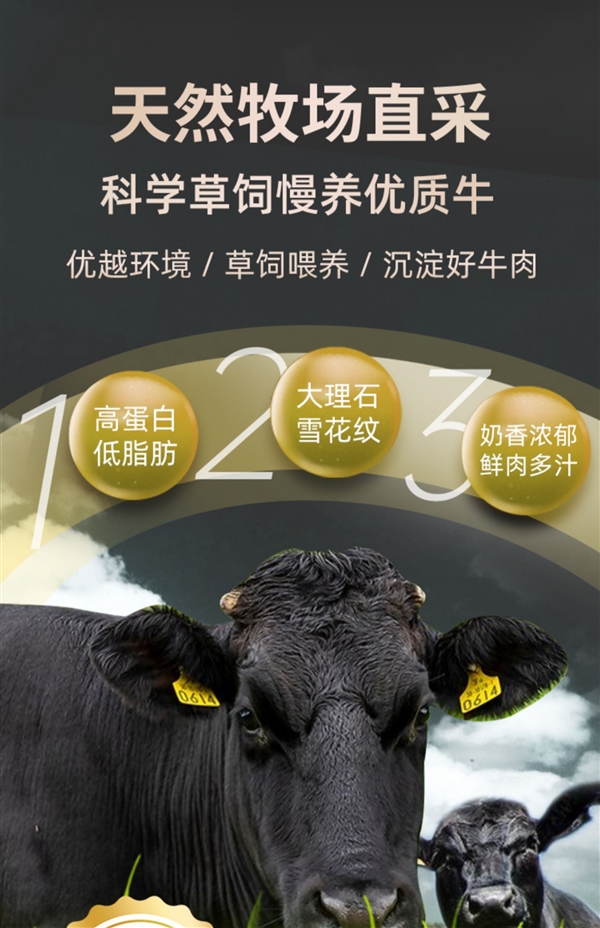 巴西進口 牛和正原切牛排129元2.4斤狂促（送醬料、減170元）