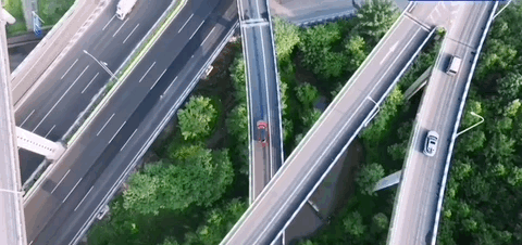 史上便宜華為智駕車！深藍(lán)S07視覺(jué)輕松挑戰(zhàn)重慶魔鬼高架