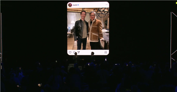 黃仁勛與扎克伯格首次公開對話：兩人互送皮夾克