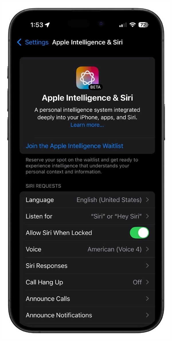 iOS 18.1開發(fā)者預(yù)覽版Beta更新發(fā)布：蘋果AI首測(cè) iPhone通話錄音上線