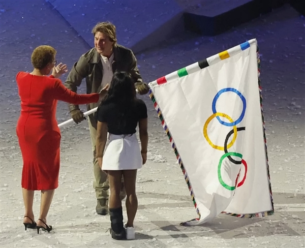 靚湯天降奧運(yùn)閉幕式現(xiàn)場(chǎng) 