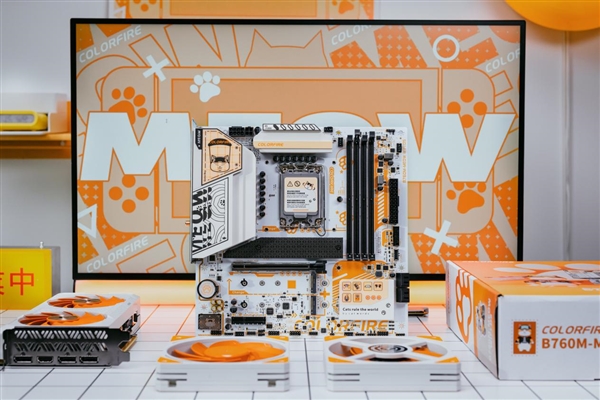 BIOS也能好看好用！七彩虹推出首款橘寶萌寵主題BIOS