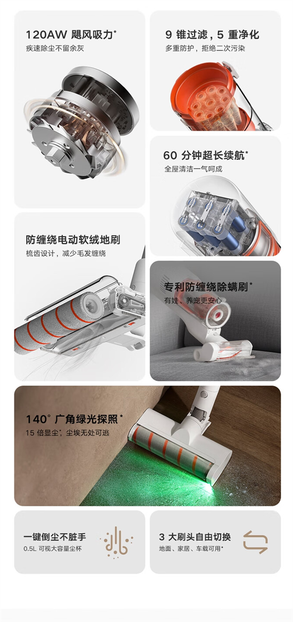 首發(fā)759元！小米米家無線吸塵器3C上市：電機(jī)10萬轉(zhuǎn)/分鐘