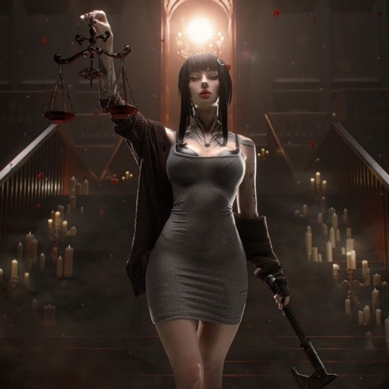 俄妹COS《劍星》女主：膠衣貼身前凸后翹 纖腰迷人