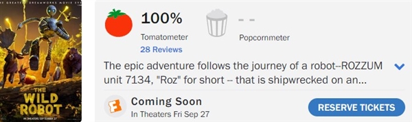 《變形金剛：起源》獲超高影評分