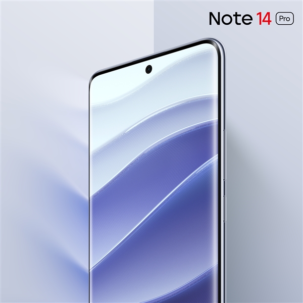 普及高端設計！Redmi Note 14 Pro外觀揭曉：雙曲面+撞色設計