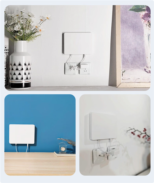 299元穿墻王！中興晴天BE5100墻面路由器來了：自研芯片 支持Wi-F7