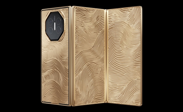 24K金機身！Caviar推出奢華定制版華為Mate XT非凡大師三折疊手機：8.9萬起