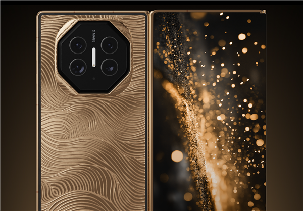 24K金機身！Caviar推出奢華定制版華為Mate XT非凡大師三折疊手機：8.9萬起