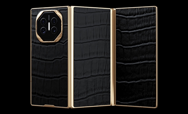 24K金機身！Caviar推出奢華定制版華為Mate XT非凡大師三折疊手機：8.9萬起