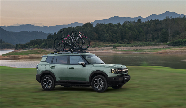 長城再迎新對手 奇瑞捷途山海T1官圖發(fā)布：又一插混方盒子